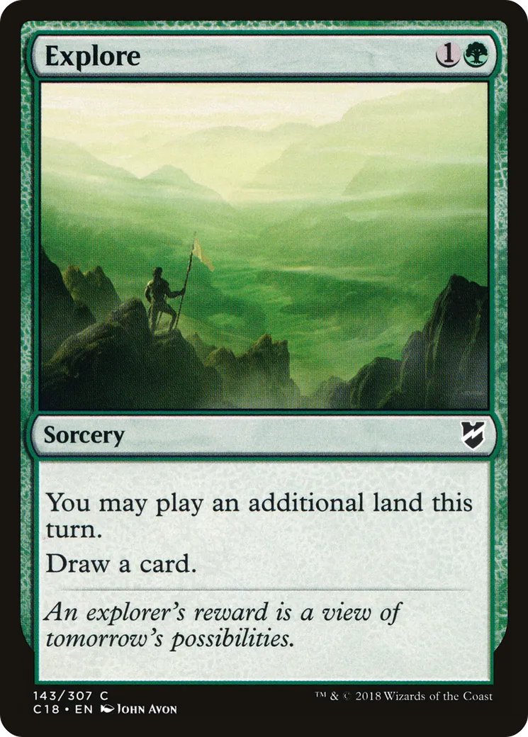 Explorer — Commander 2018 — Magic: The Gathering