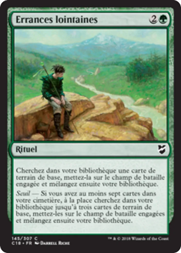 Errances lointaines — Commander 2018 — Magic: The Gathering