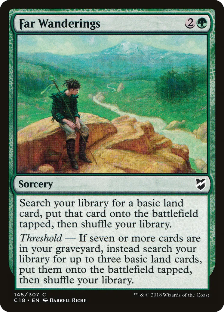 Errances lointaines — Commander 2018 — Magic: The Gathering