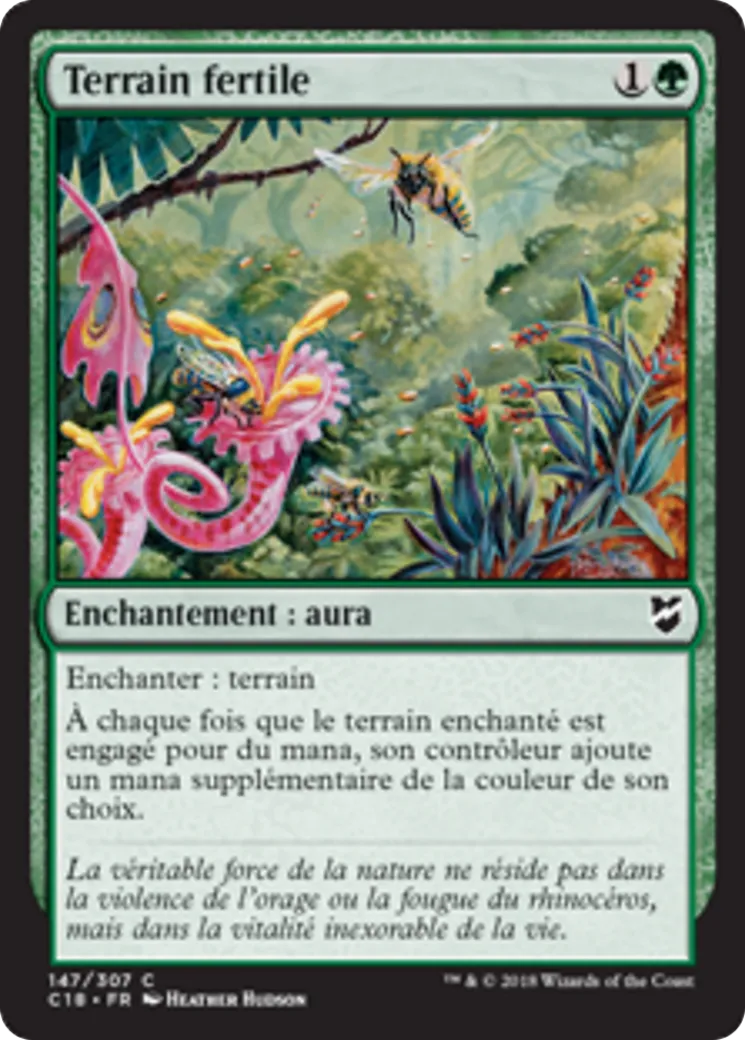 Terrain fertile from Commander 2018 - Magic: The Gathering