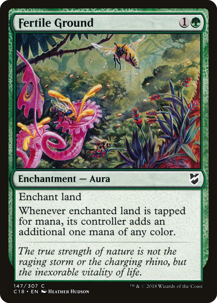 Terrain fertile — Commander 2018 — Magic: The Gathering