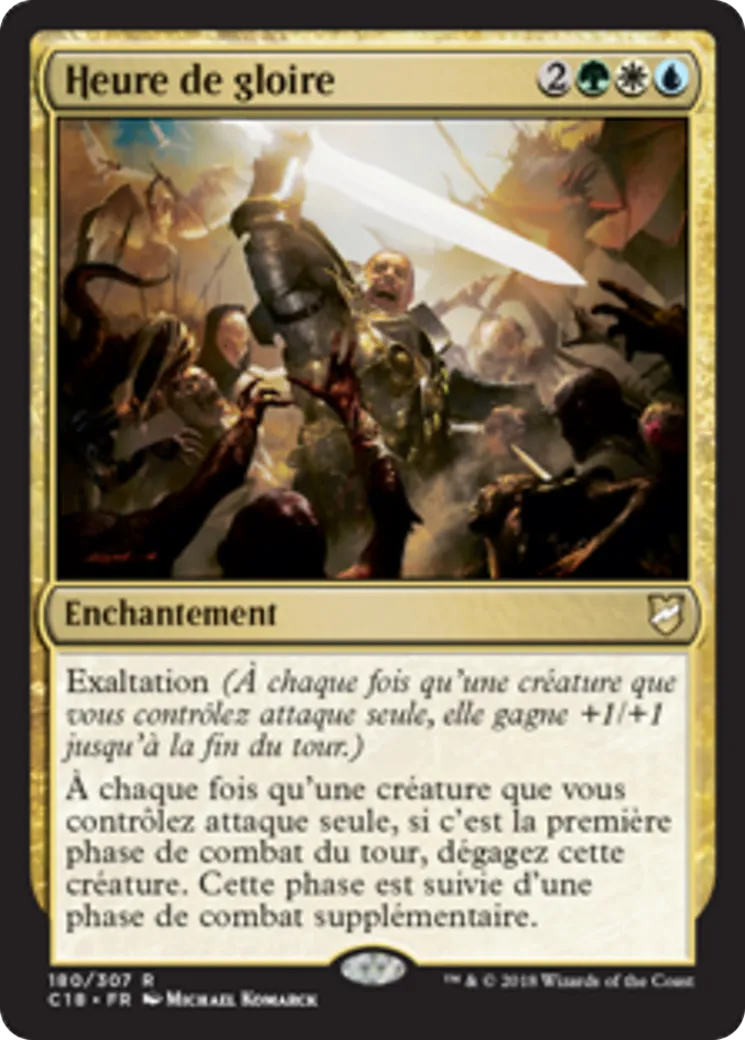 Heure de gloire — Commander 2018 — Magic: The Gathering