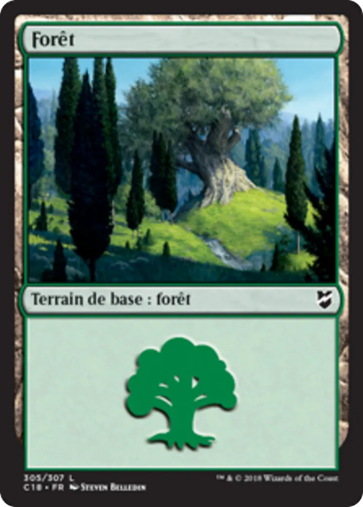 Forêt — Commander 2018 — Magic: The Gathering