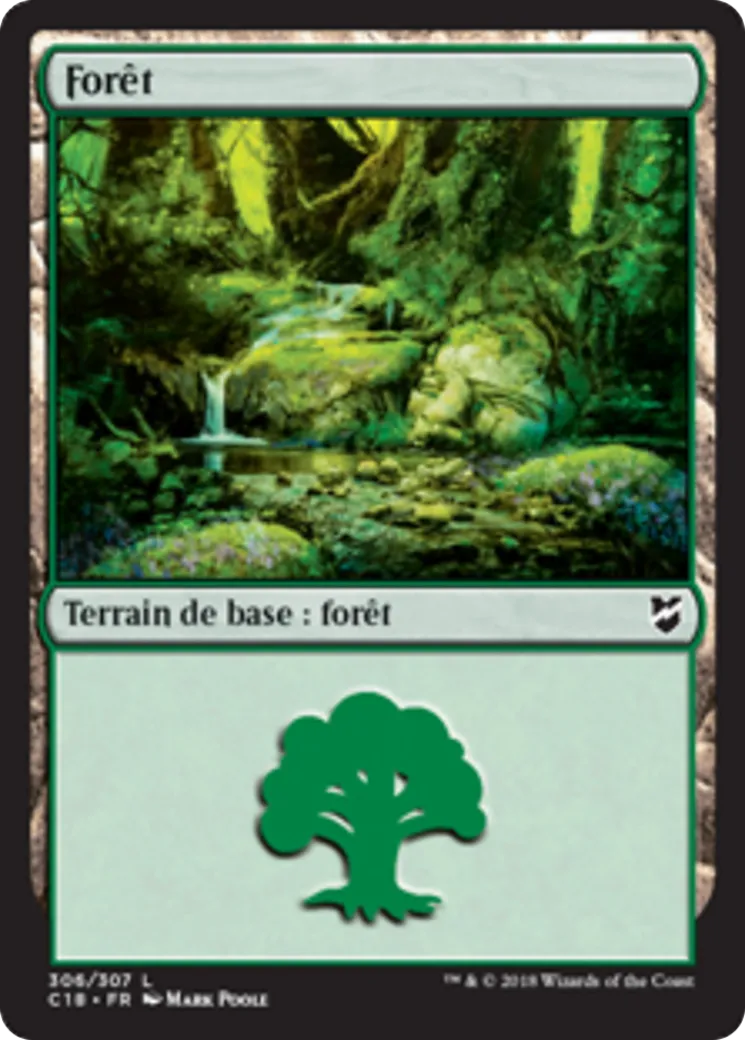Forêt — Commander 2018 — Magic: The Gathering
