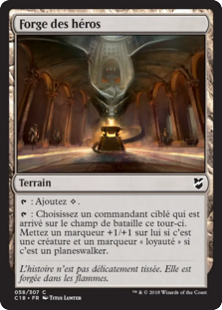 Forge des héros — Commander 2018 — Magic: The Gathering