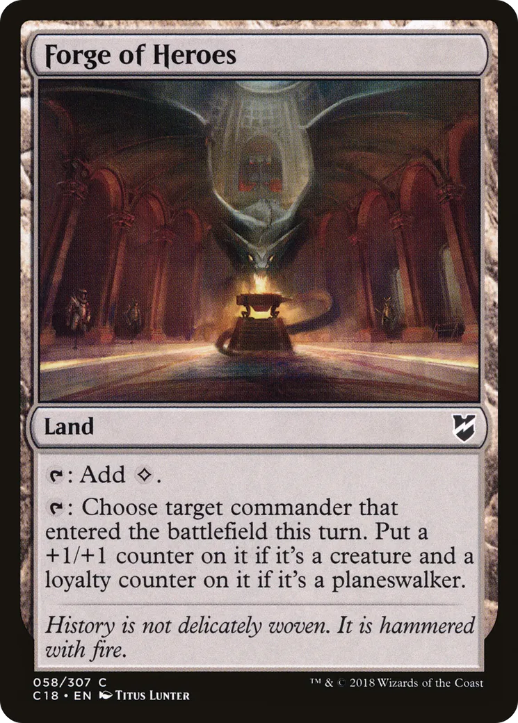 Forge of Heroes — Commander 2018 — Magic: The Gathering