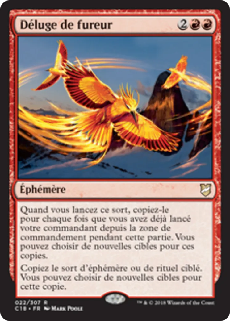 Déluge de fureur — Commander 2018 — Magic: The Gathering