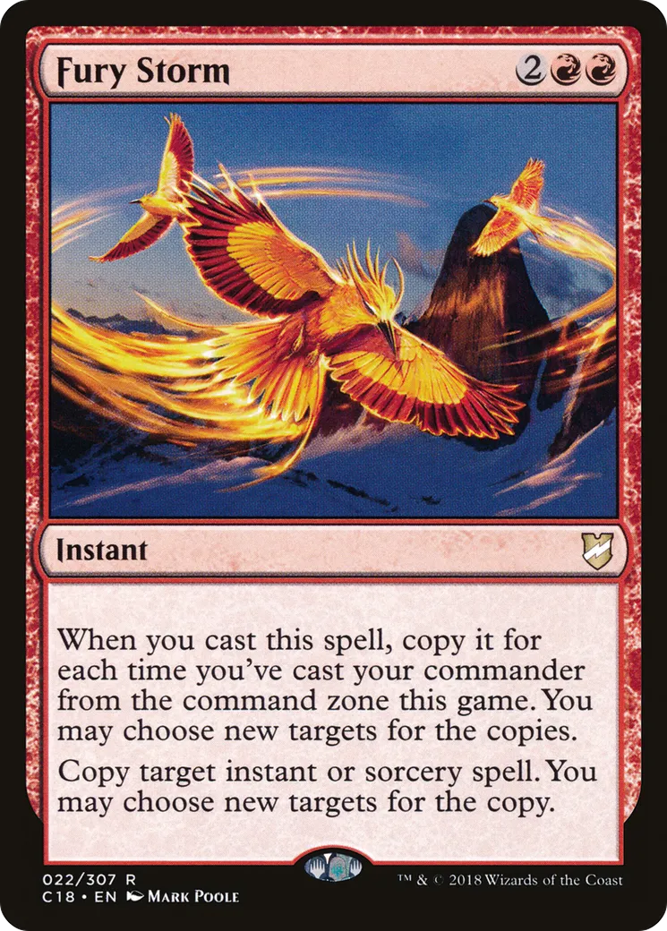 Fury Storm — Commander 2018 — Magic: The Gathering