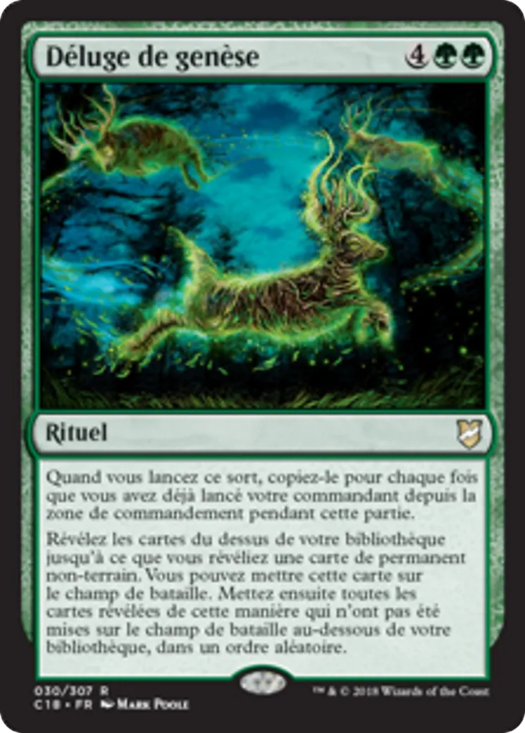 Déluge de genèse — Commander 2018 — Magic: The Gathering