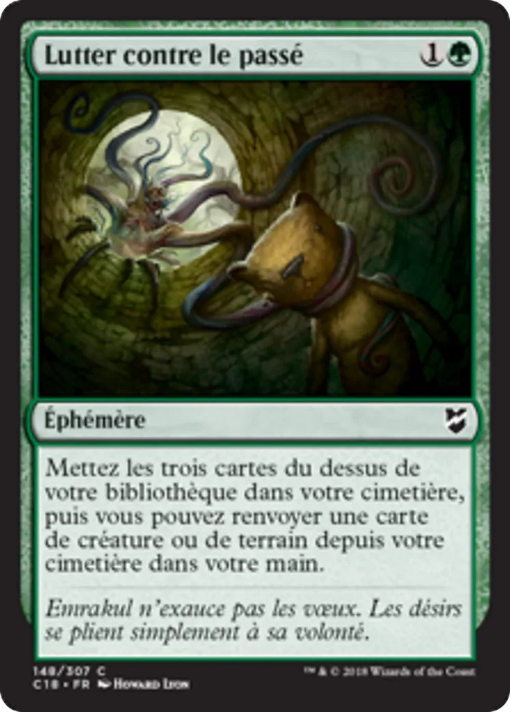 Lutter contre le passé from Commander 2018 - Magic: The Gathering