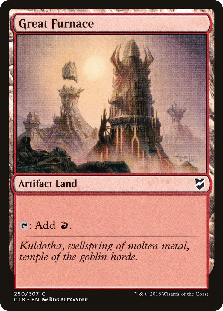 Great Furnace — Commander 2018 — Magic: The Gathering