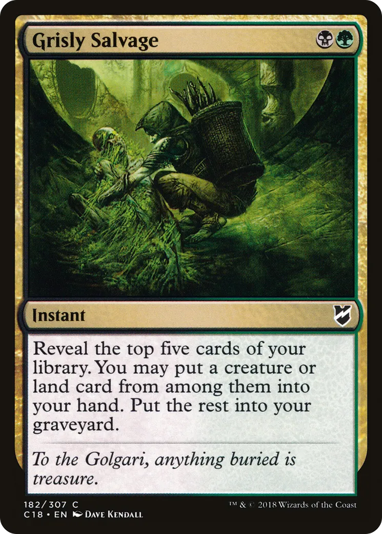 Horrible récupération — Commander 2018 — Magic: The Gathering