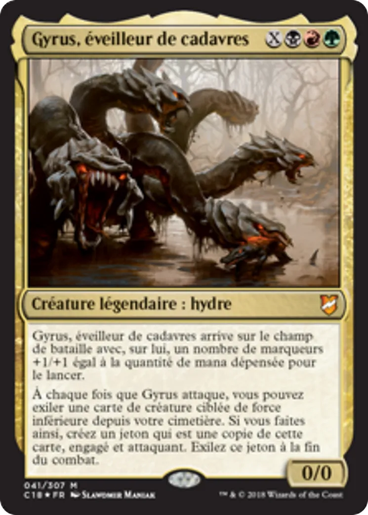 Gyrus, éveilleur de cadavres — Commander 2018 — Magic: The Gathering