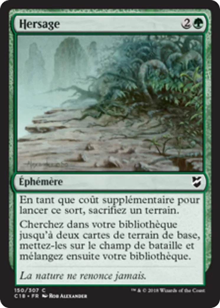 Hersage — Commander 2018 — Magic: The Gathering