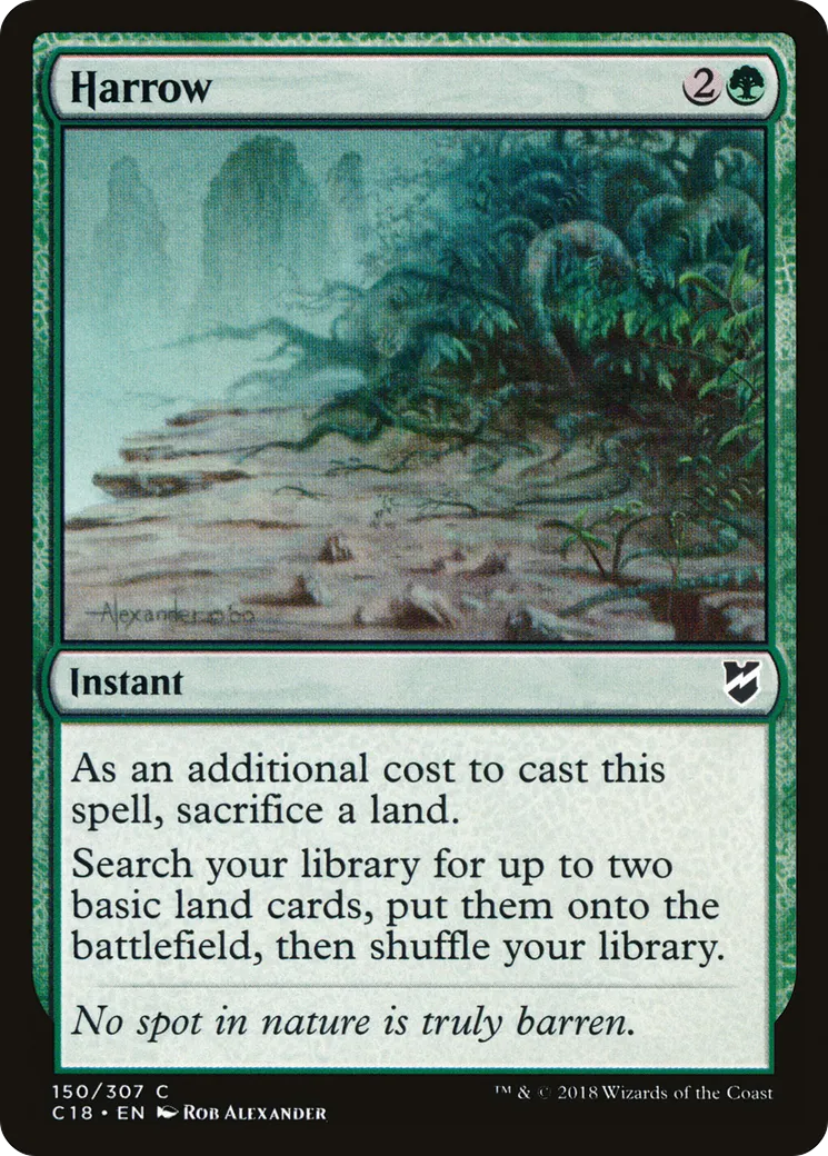 Harrow — Commander 2018 — Magic: The Gathering