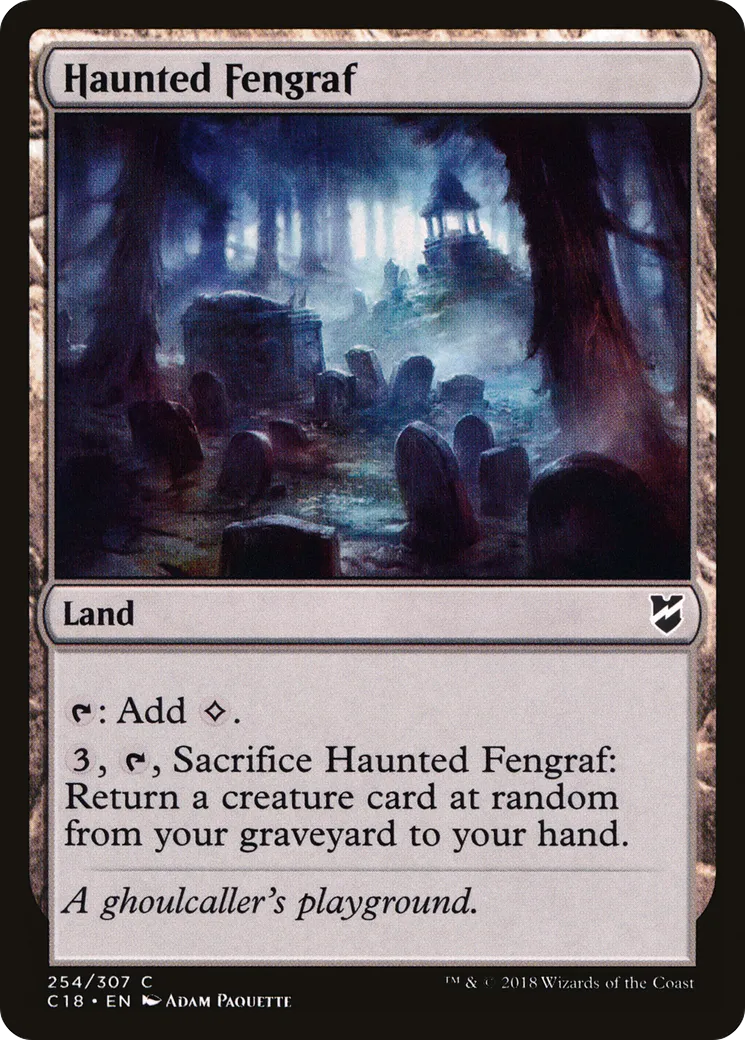 Paludgraf hanté — Commander 2018 — Magic: The Gathering
