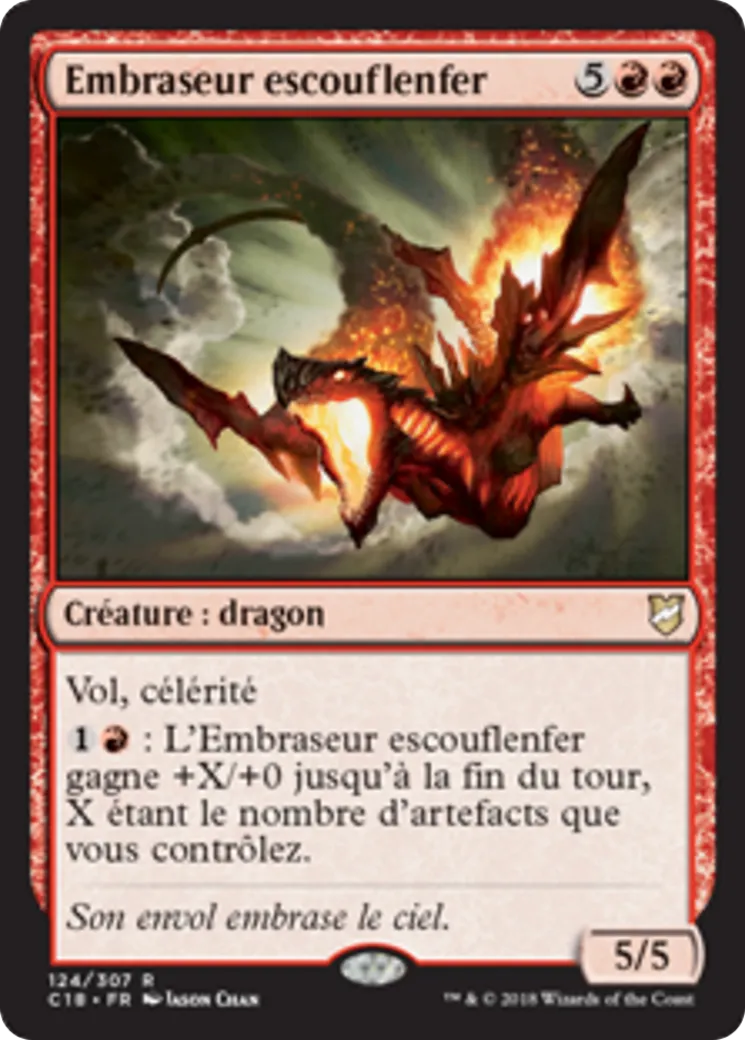 Embraseur escouflenfer — Commander 2018 — Magic: The Gathering