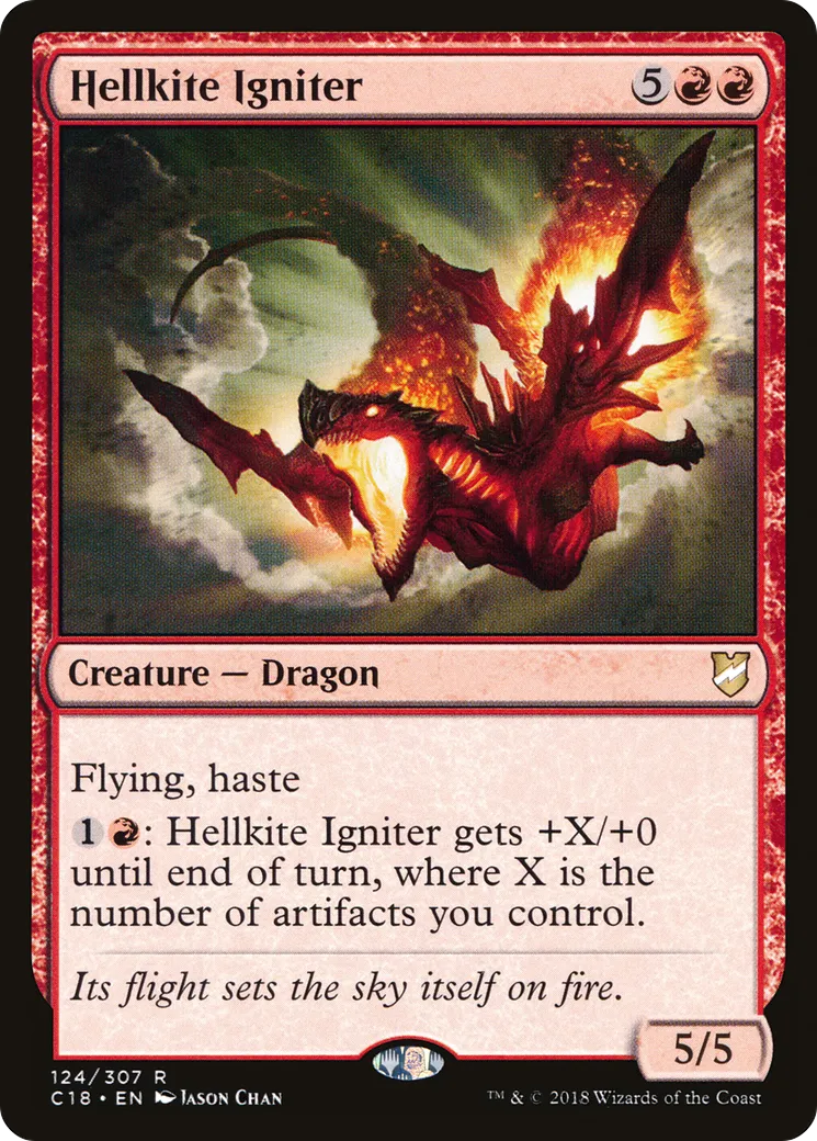 Hellkite Igniter — Commander 2018 — Magic: The Gathering