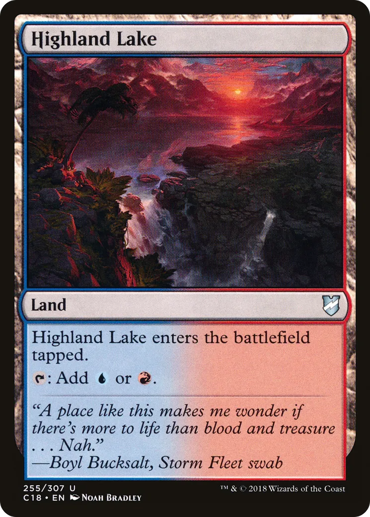 Highland Lake — Commander 2018 — Magic: The Gathering