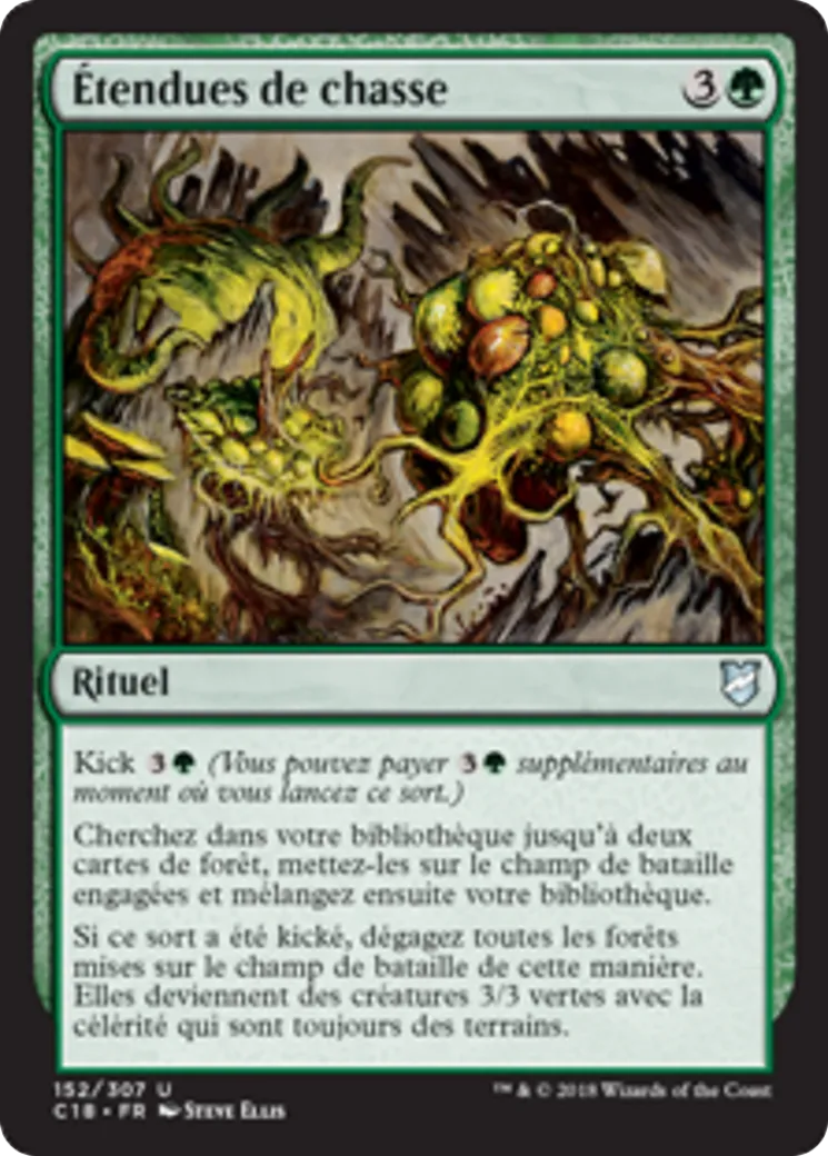 Étendues de chasse — Commander 2018 — Magic: The Gathering
