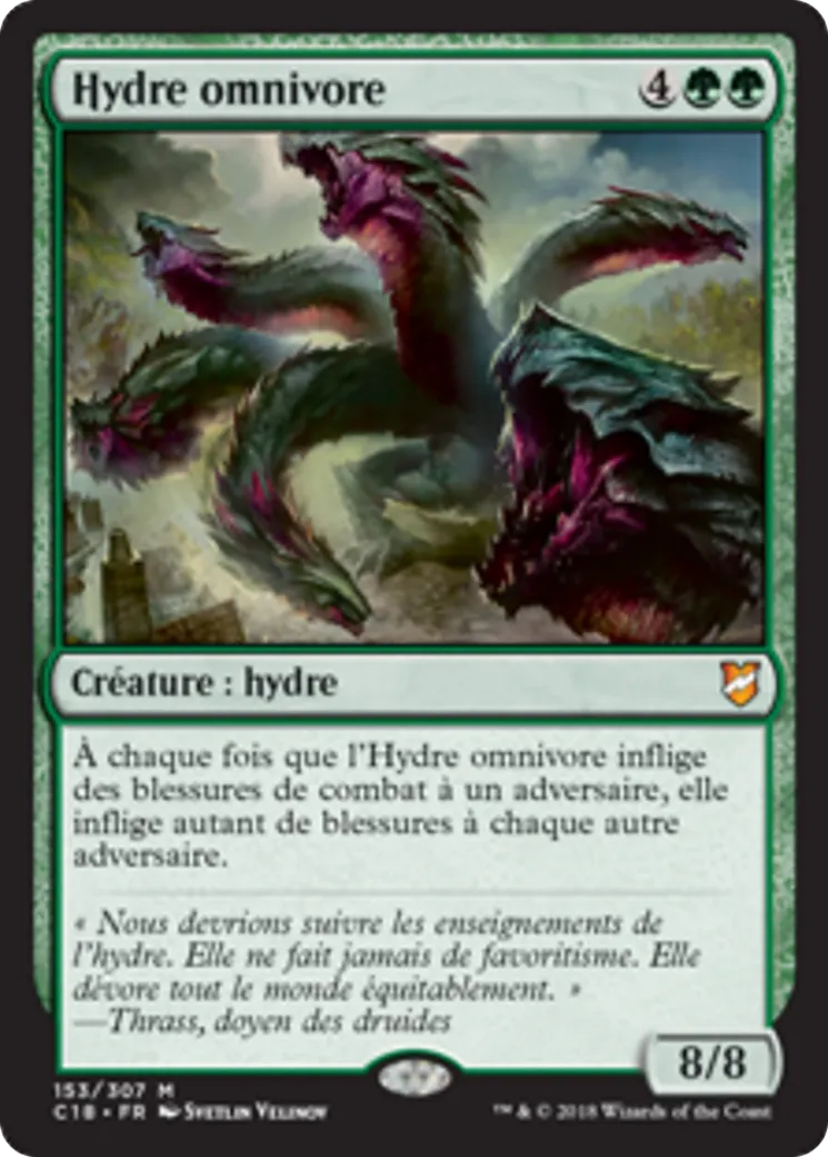 Hydre omnivore — Commander 2018 — Magic: The Gathering