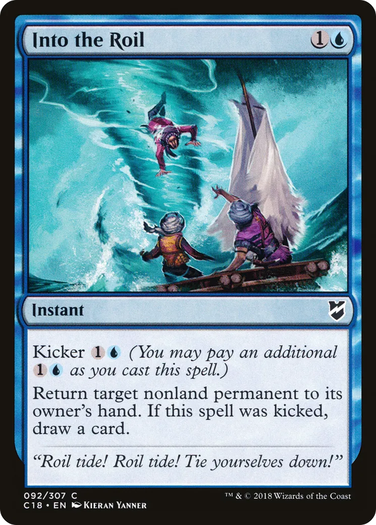 Into the Roil — Commander 2018 — Magic: The Gathering