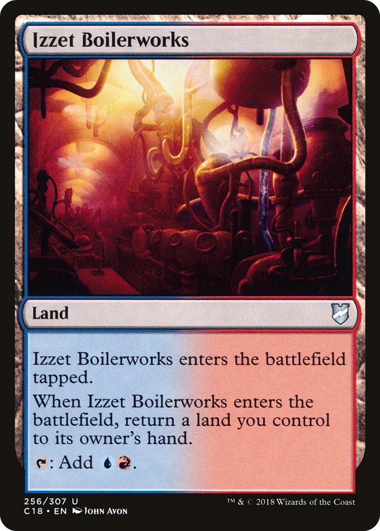 Izzet Boilerworks — Commander 2018 — Magic: The Gathering