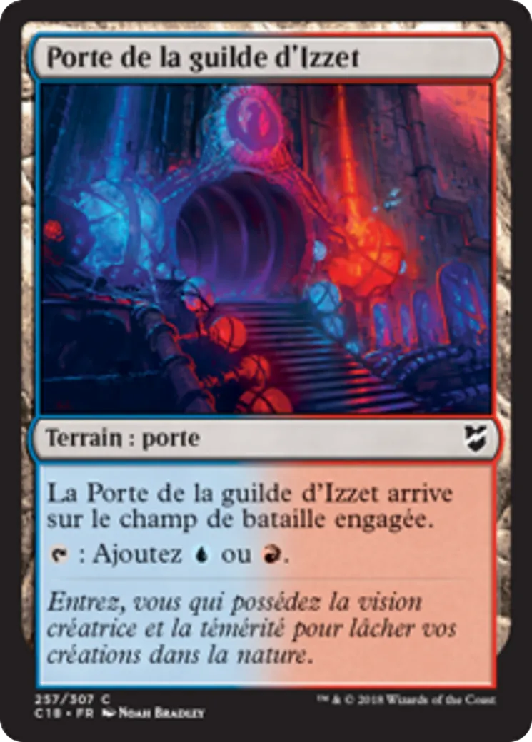 Porte de la guilde d'Izzet from Commander 2018 - Magic: The Gathering