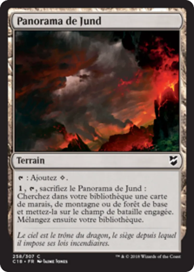 Panorama de Jund — Commander 2018 — Magic: The Gathering