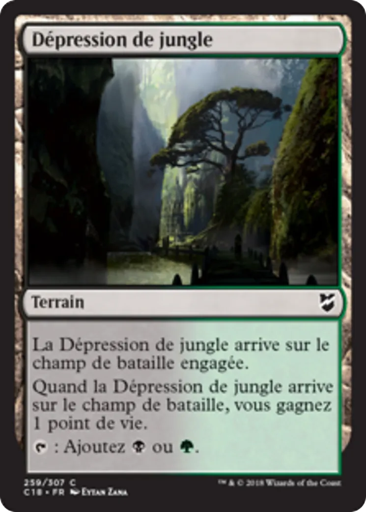 Dépression de jungle — Commander 2018 — Magic: The Gathering