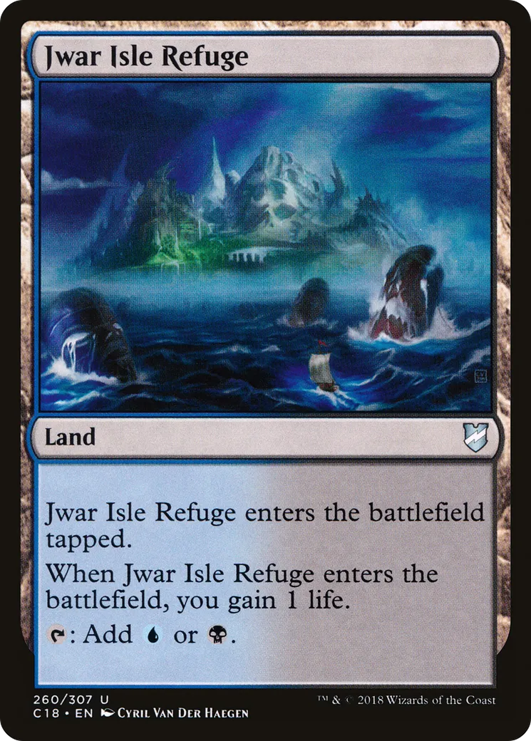 Refuge de l'île de Jwar — Commander 2018 — Magic: The Gathering