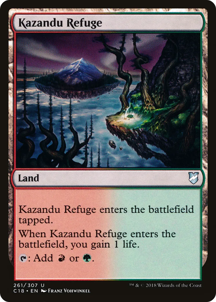Kazandu Refuge — Commander 2018 — Magic: The Gathering