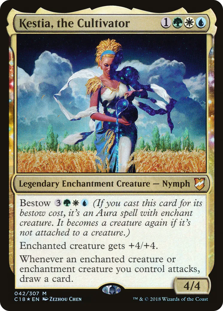Kestia, the Cultivator — Commander 2018 — Magic: The Gathering