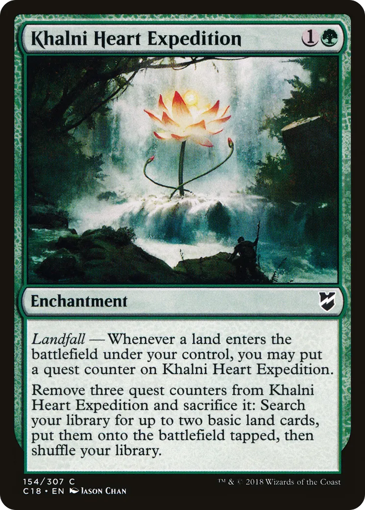 Expédition du Cœur de Khalni — Commander 2018 — Magic: The Gathering