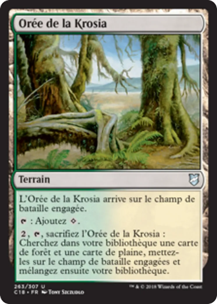 Orée de la Krosia — Commander 2018 — Magic: The Gathering