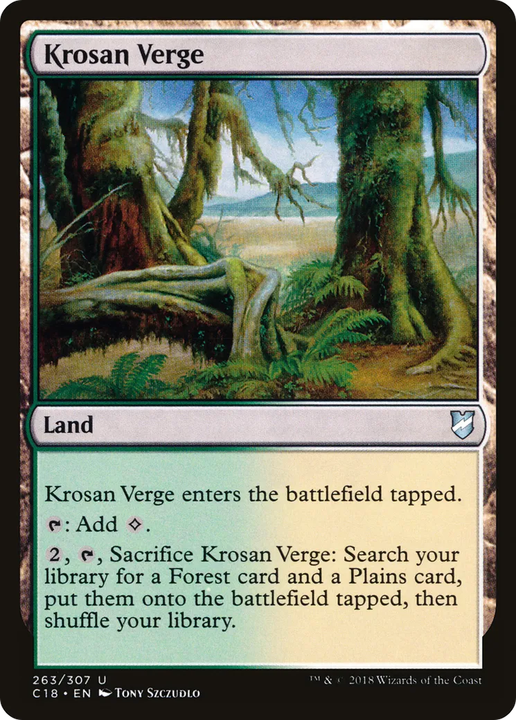 Orée de la Krosia — Commander 2018 — Magic: The Gathering