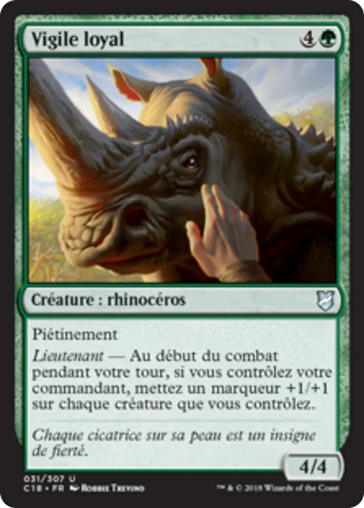 Vigile loyal — Commander 2018 — Magic: The Gathering
