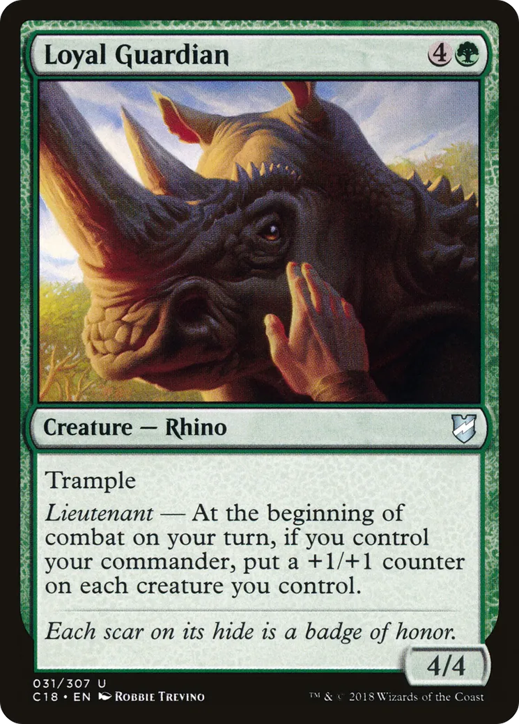 Loyal Guardian — Commander 2018 — Magic: The Gathering