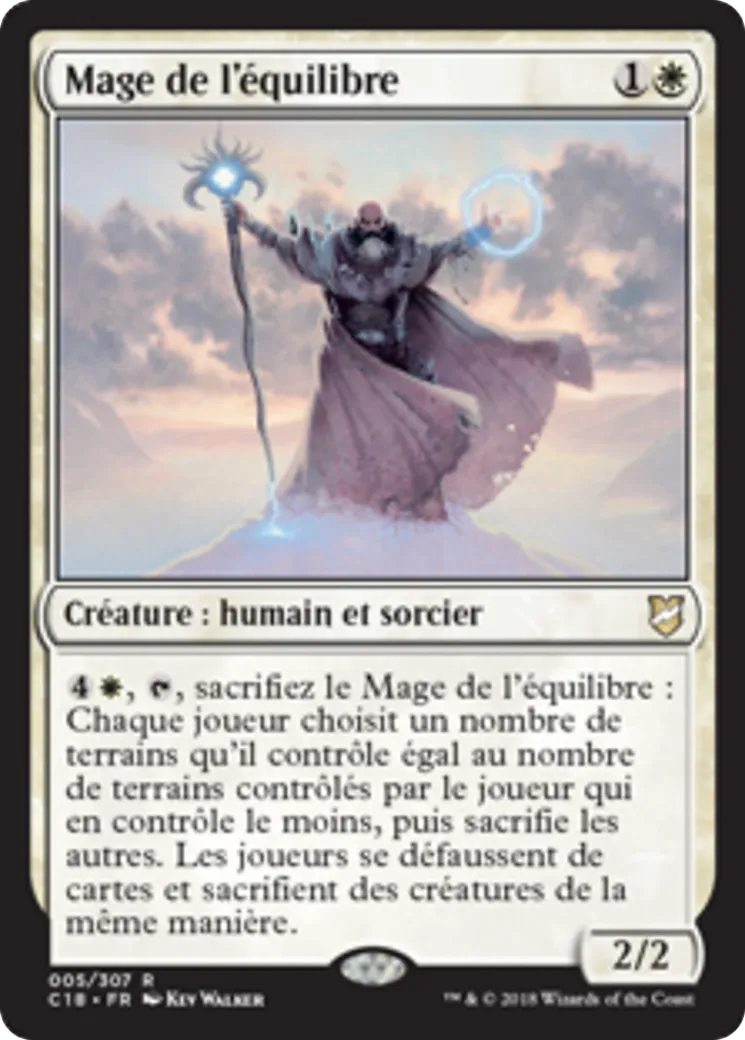 Mage de l'équilibre — Commander 2018 — Magic: The Gathering