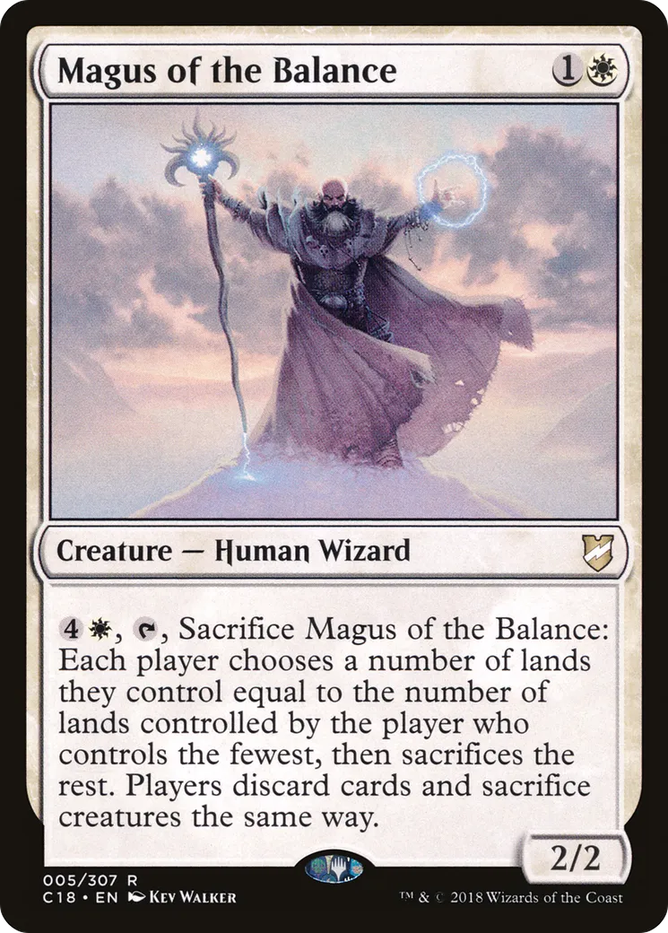 Magus of the Balance — Commander 2018 — Magic: The Gathering