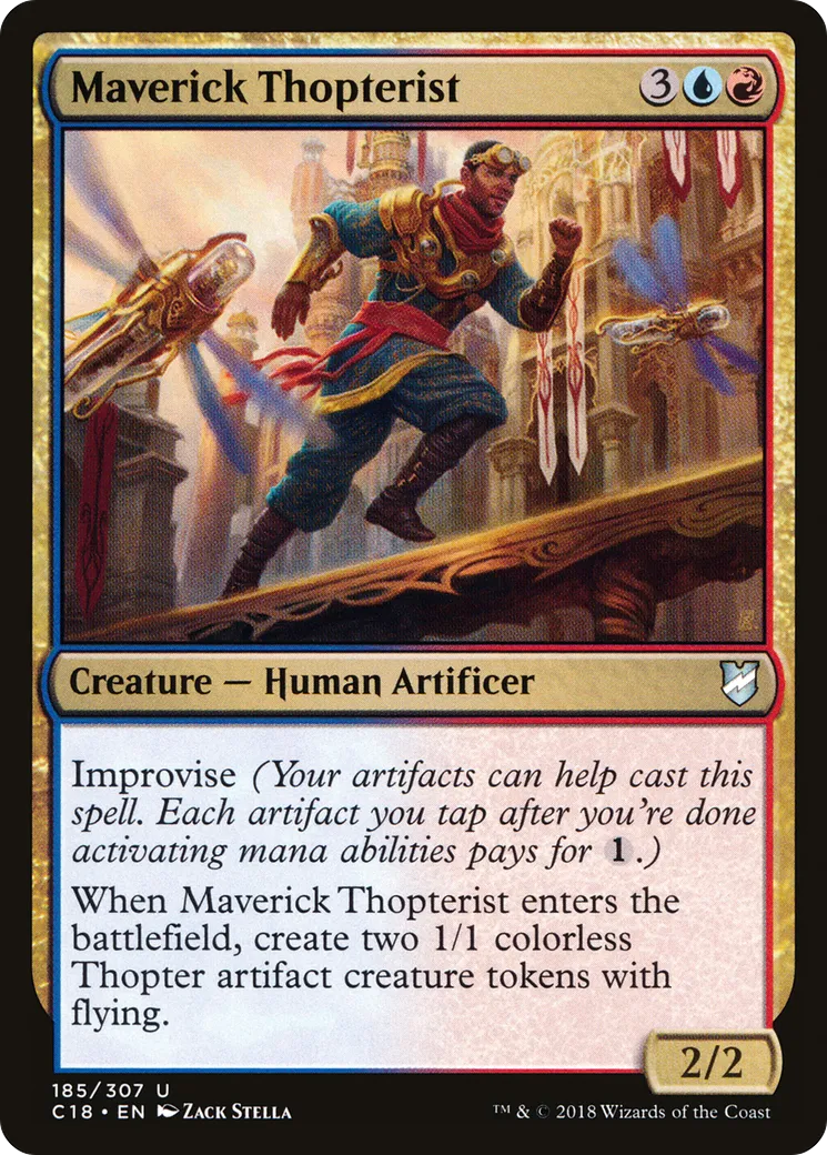 Maverick Thopterist — Commander 2018 — Magic: The Gathering