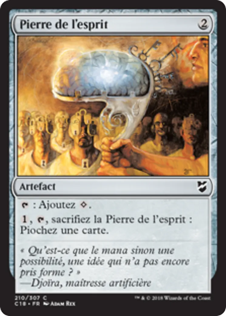 Pierre de l'esprit — Commander 2018 — Magic: The Gathering