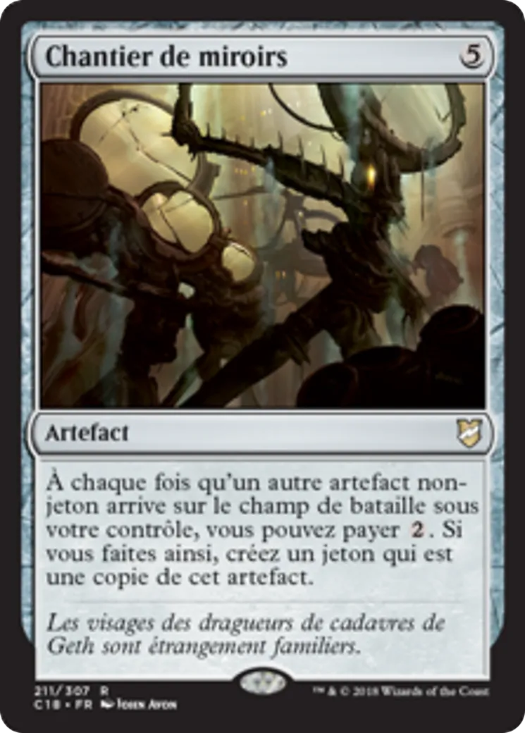 Chantier de miroirs from Commander 2018 - Magic: The Gathering