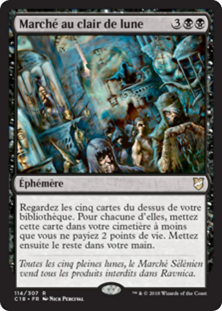 Marché au clair de lune — Commander 2018 — Magic: The Gathering