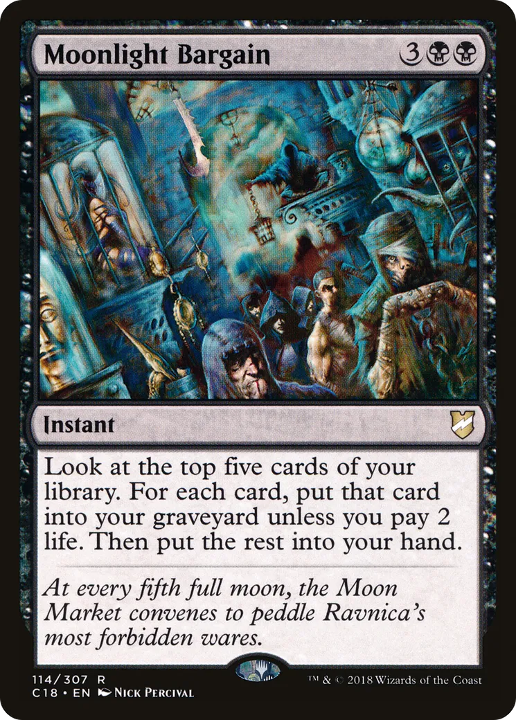 Marché au clair de lune — Commander 2018 — Magic: The Gathering