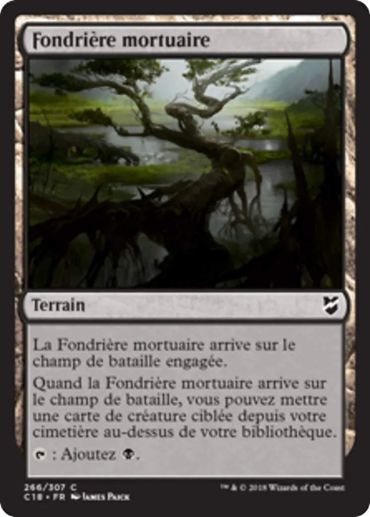 Fondrière mortuaire — Commander 2018 — Magic: The Gathering