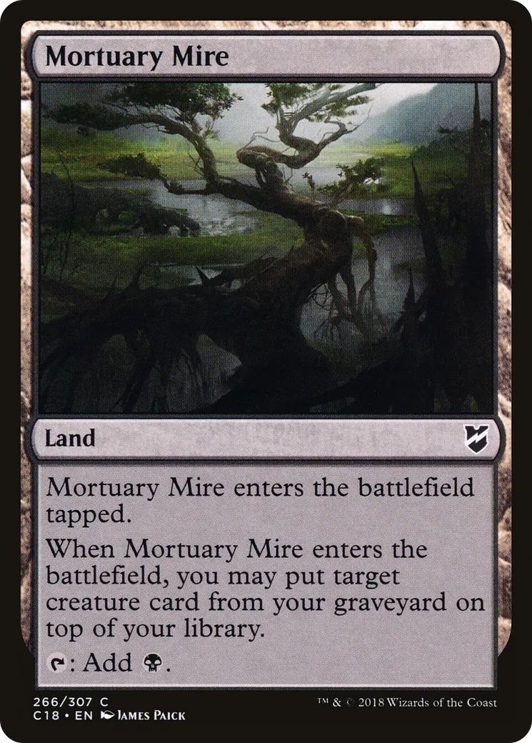 Mortuary Mire — Commander 2018 — Magic: The Gathering