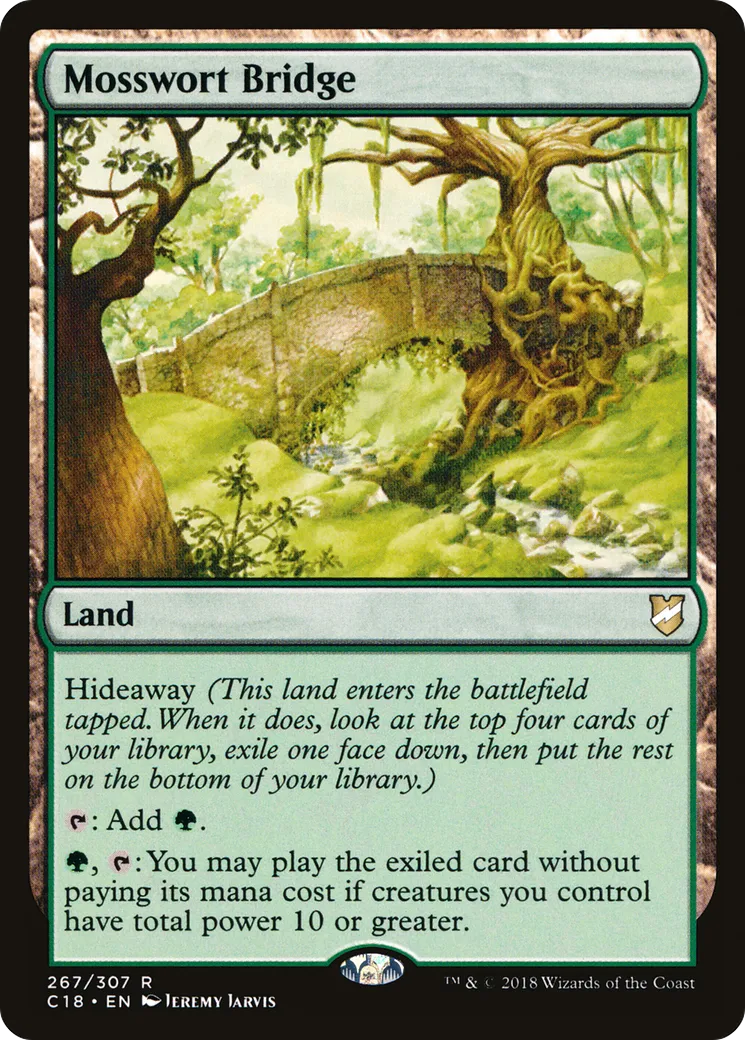 Mosswort Bridge — Commander 2018 — Magic: The Gathering