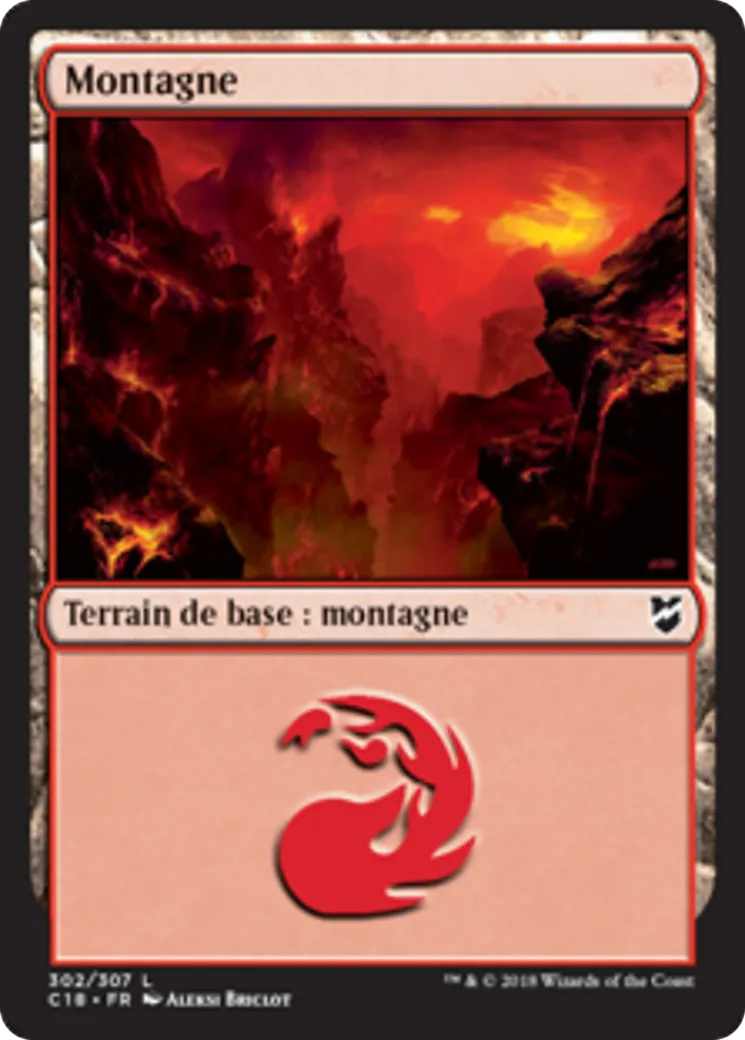 Montagne — Commander 2018 — Magic: The Gathering