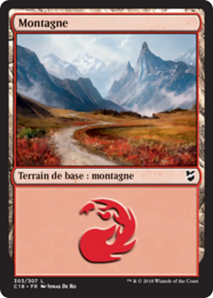 Montagne — Commander 2018 — Magic: The Gathering